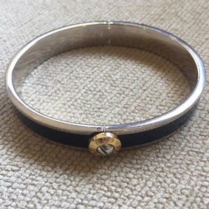 Henri Bendel Bangel Bracelet in black